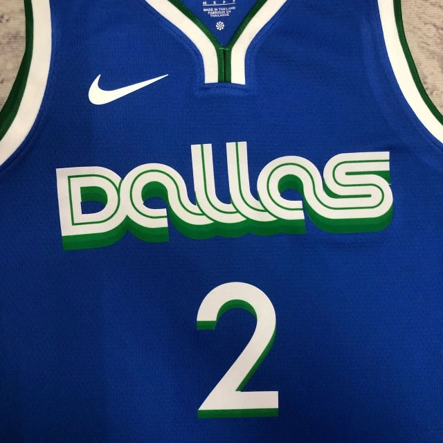 Dallas Mavericks 2022-23 Blue-Green City Edition Jersey