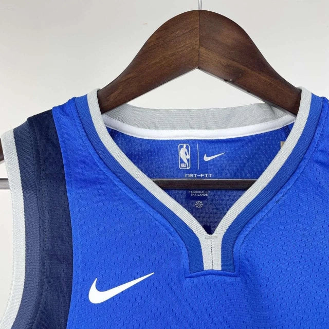Dallas Mavericks 2022-23 Blue Home Association Edition Jersey