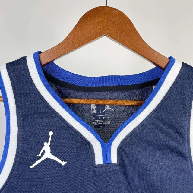 Dallas Mavericks 2023-24 Navi Blue Statement Edition Jersey