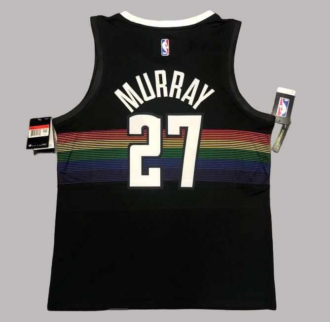 Denver Nuggets 2019-520 Black Retro Classic Jersey