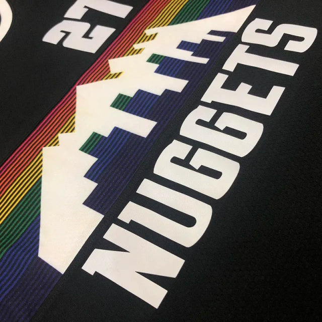 Denver Nuggets 2019-520 Black Retro Classic Jersey