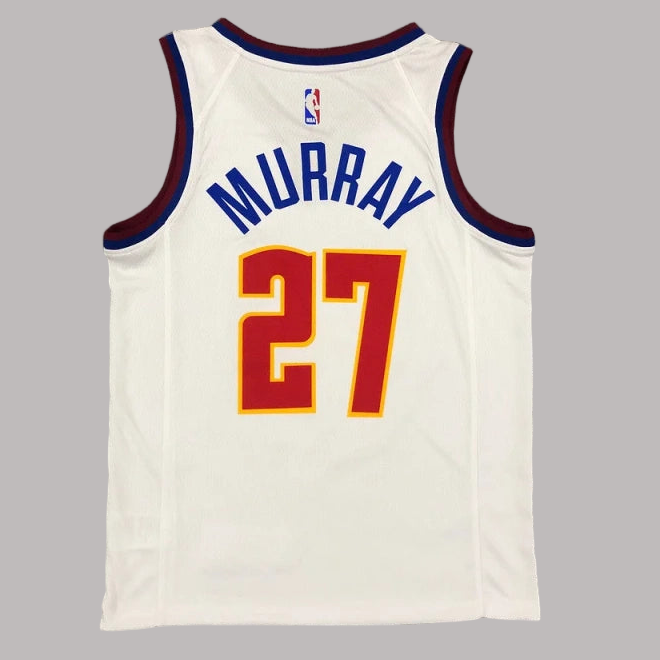 Denver Nuggets 2020-21 White Swingman Player Jersey