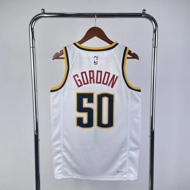 Denver Nuggets White Swingman Jersey
