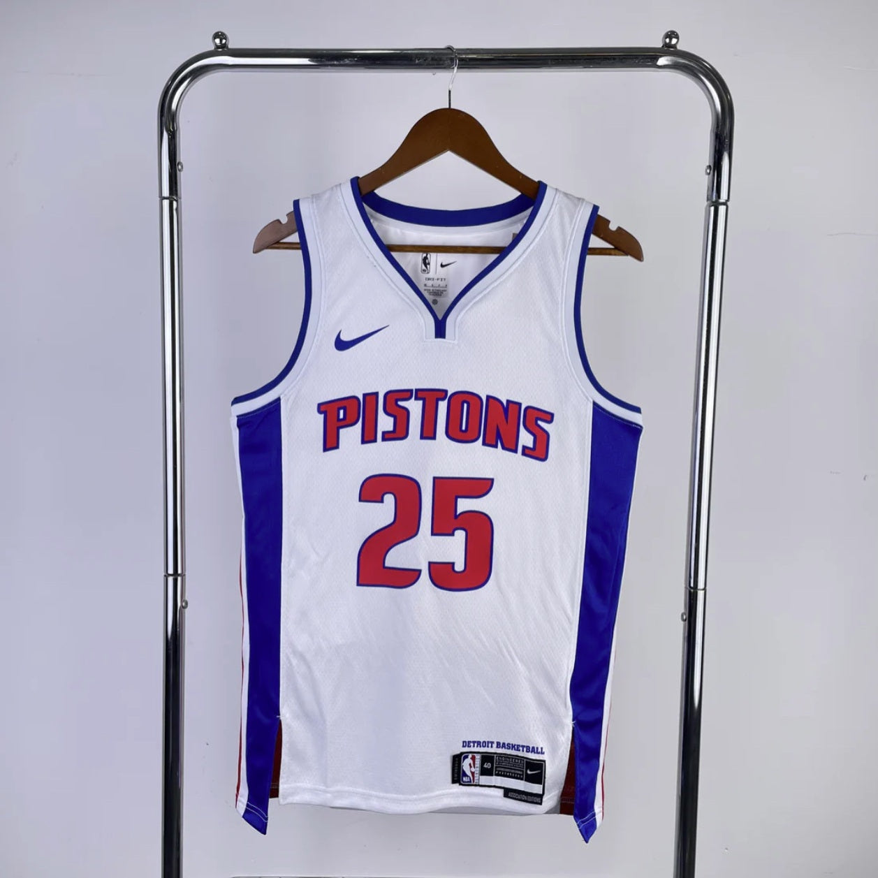 Detroit Pistons 2022-23 White Association Edition Swingman Jersey