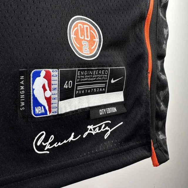 Detroit Pistons 2024 Black City Edition Team Jersey