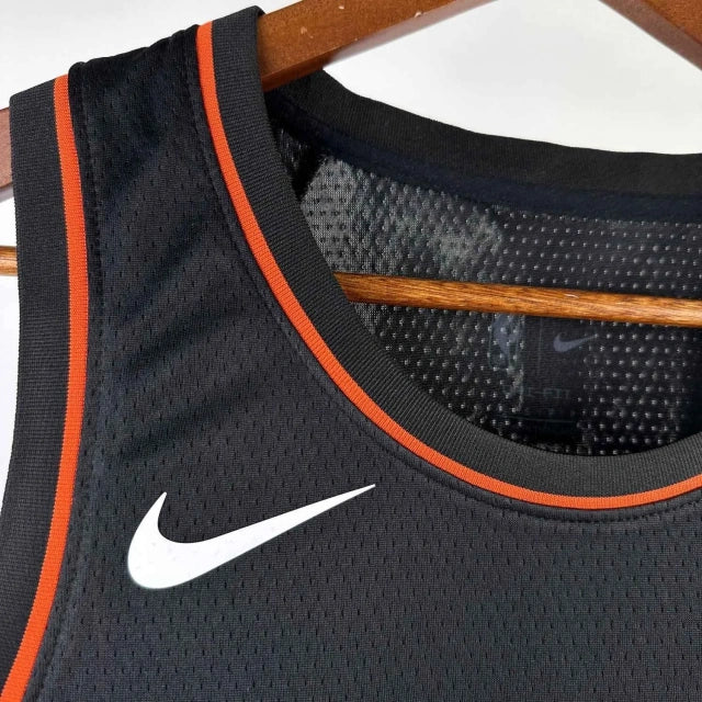 Detroit Pistons 2024 Black City Edition Team Jersey