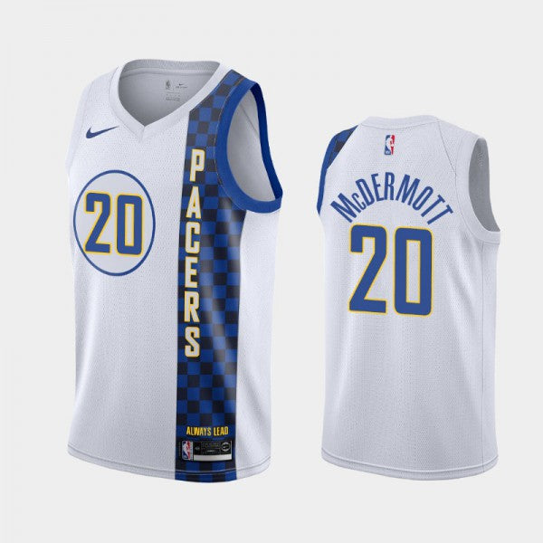 Indiana Pacers 2019-20 White Jersey