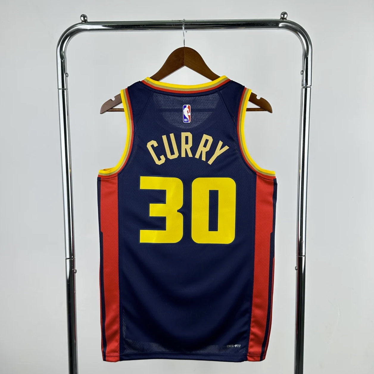 Golden State Warriors 2024-25 Steph Curry Navy Swingman City Edition Jersey