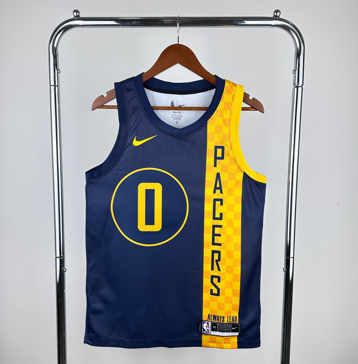 Indiana Pacers 2018 Season Indiana Pacers City Edition #0 Haliburton jersey