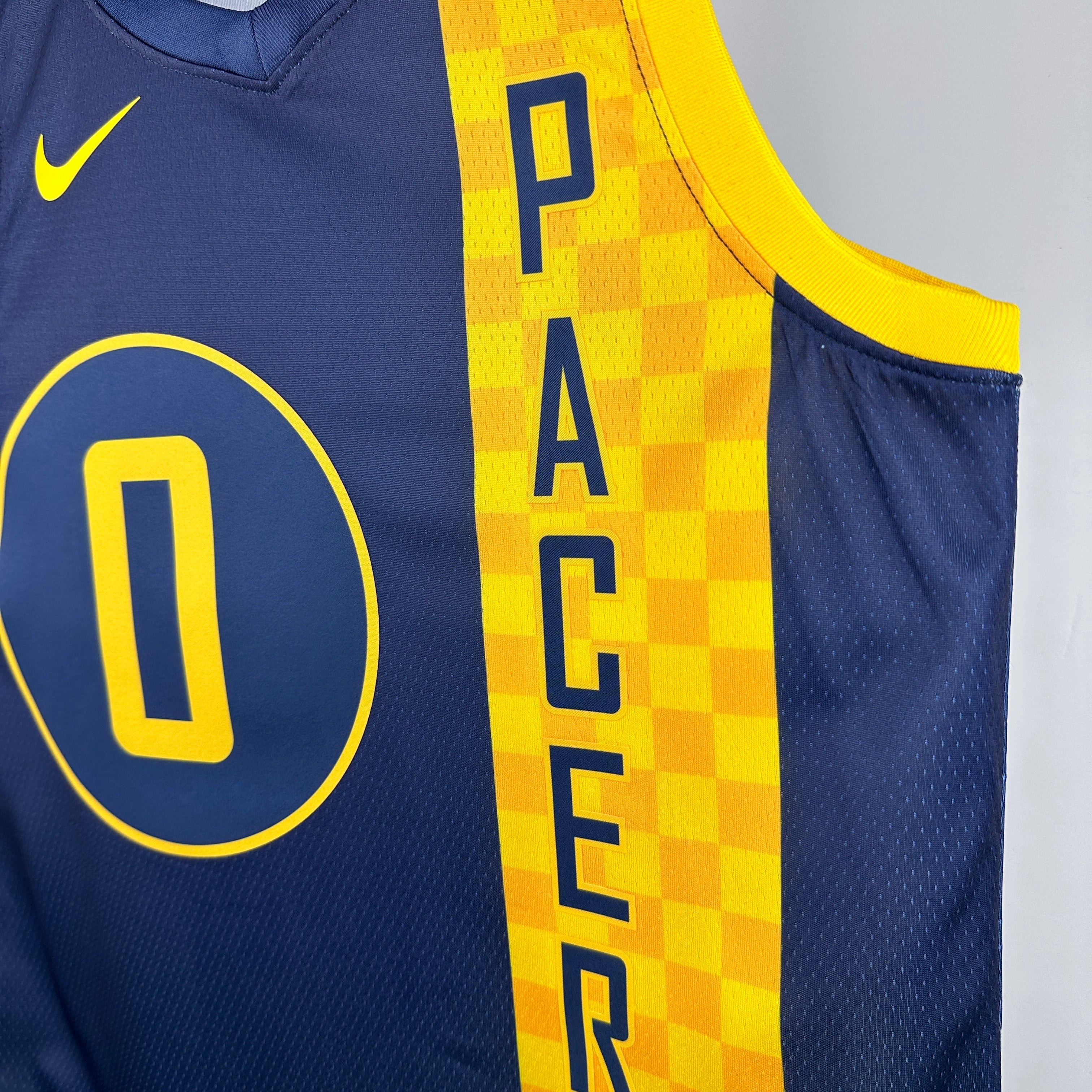 Indiana Pacers 2018 Season Indiana Pacers City Edition #0 Haliburton jersey