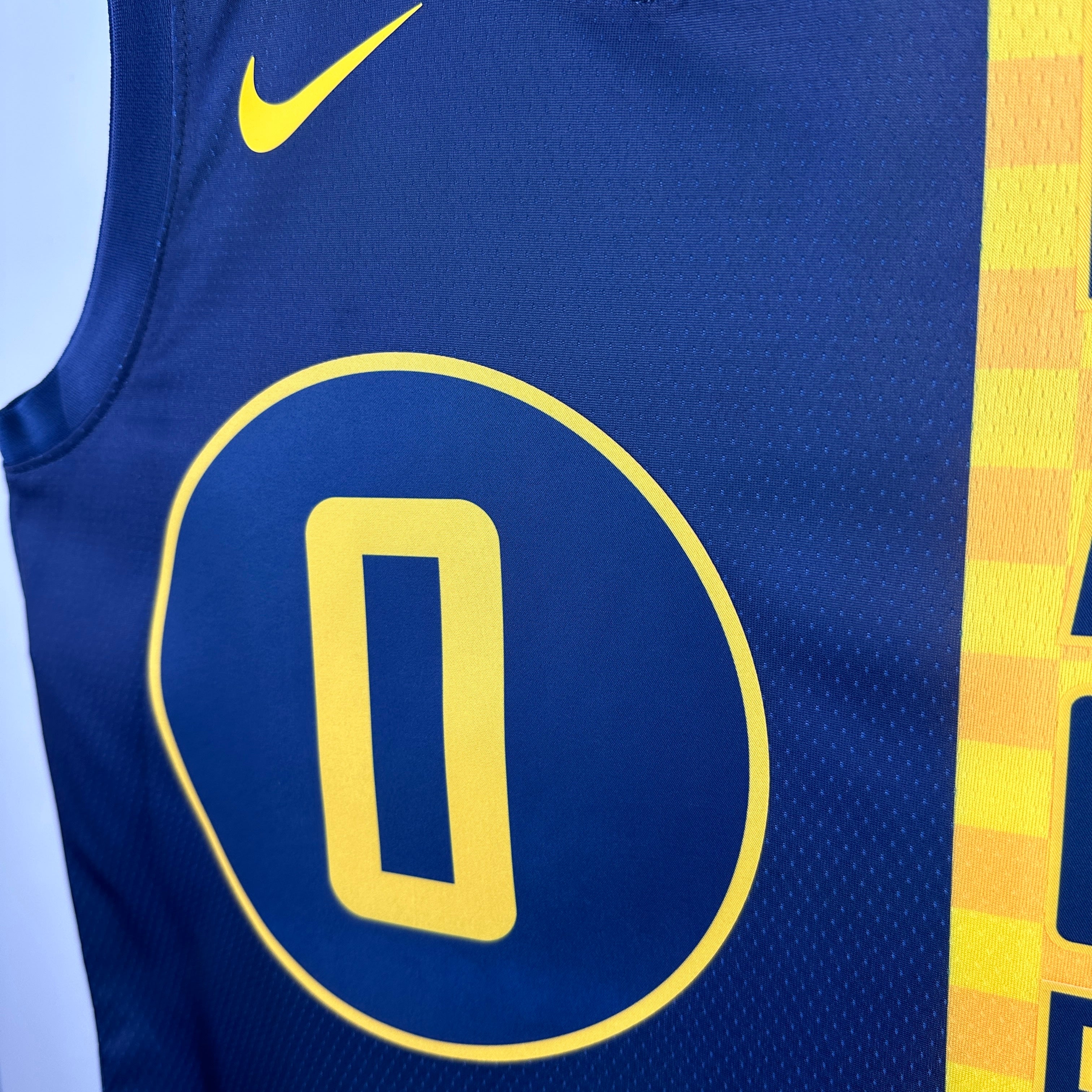 Indiana Pacers 2018 Season Indiana Pacers City Edition #0 Haliburton jersey