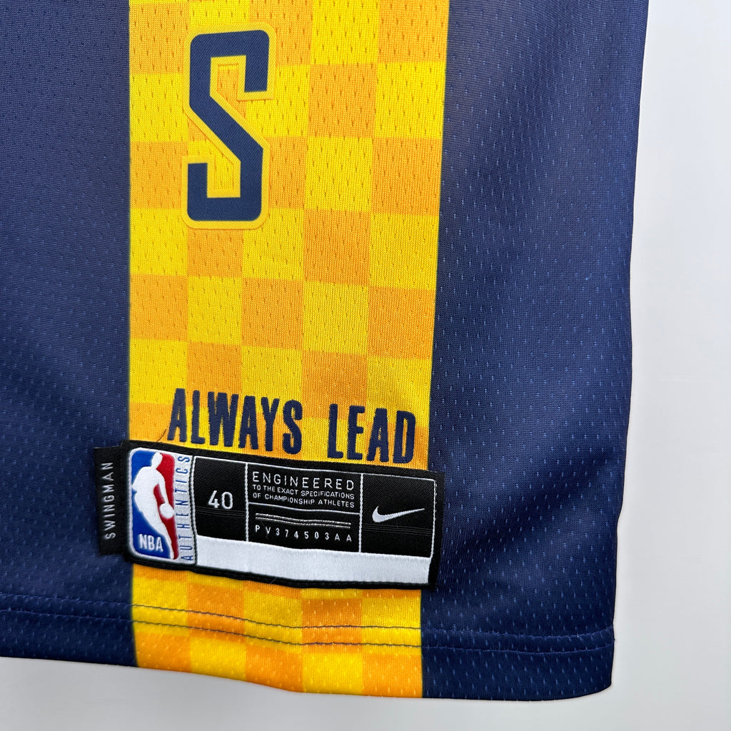 Indiana Pacers 2018 Season Indiana Pacers City Edition #0 Haliburton jersey