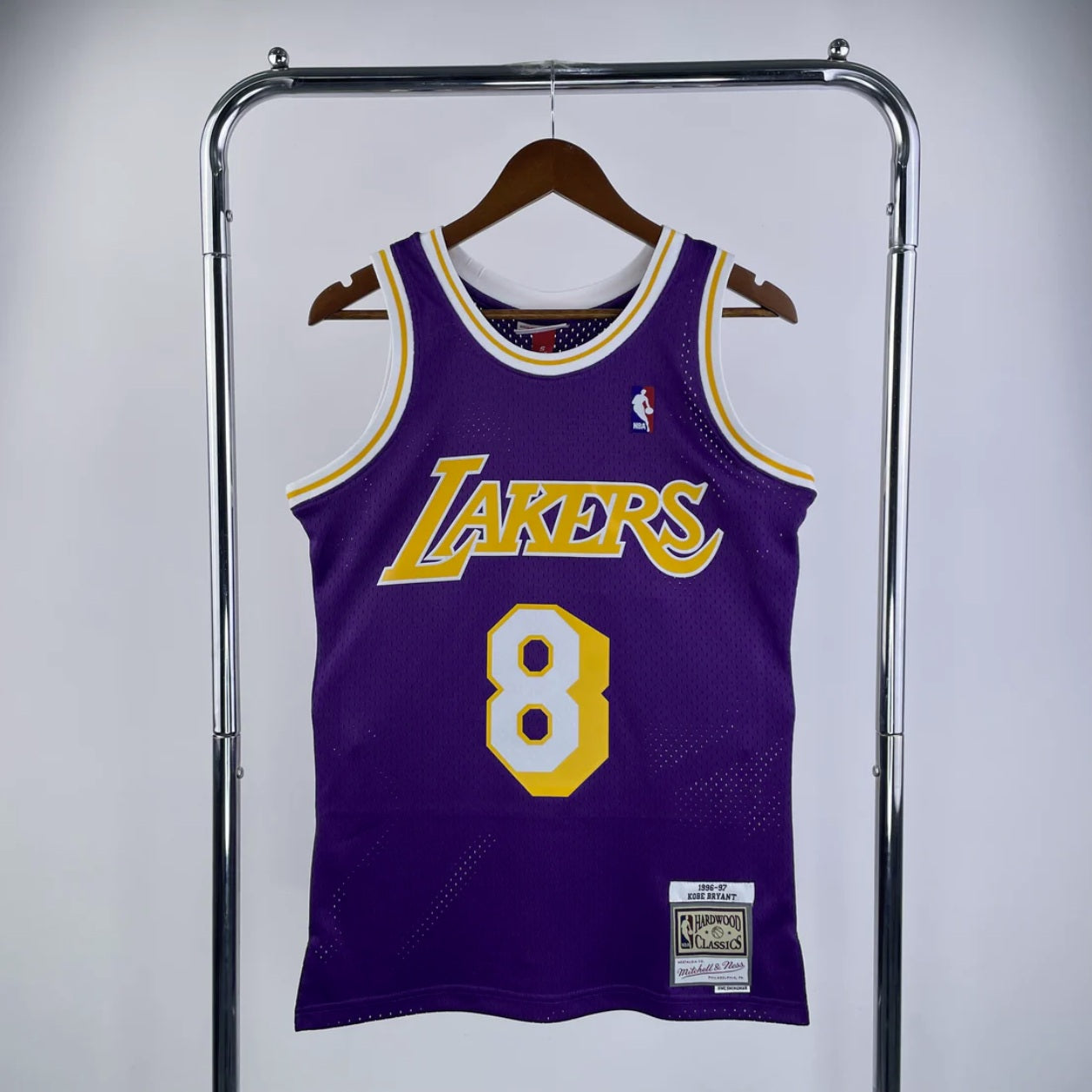 Loa Angeles Lakers 1996-97 Kobe Bryant Purple Mitchell & Ness Hardwood Classics Swingman Jersey