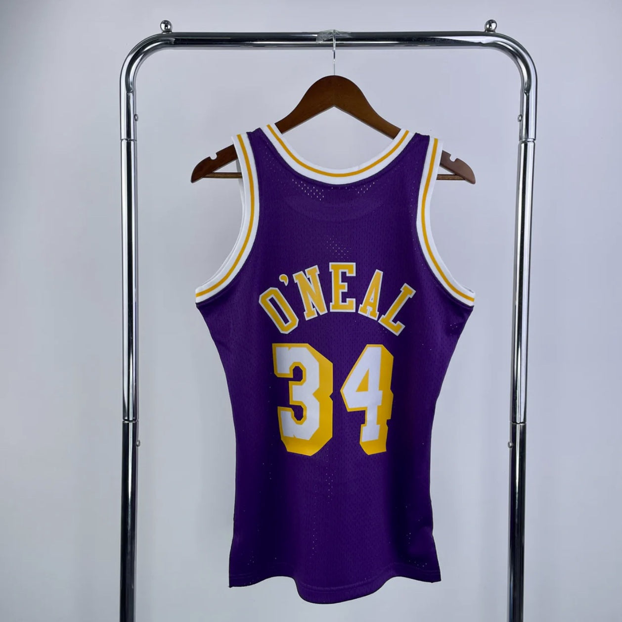 Loa Angeles Lakers 1996-97 Shaquille O´Neal Purple Mitchell & Ness Hardwood Classics Swingman Jersey