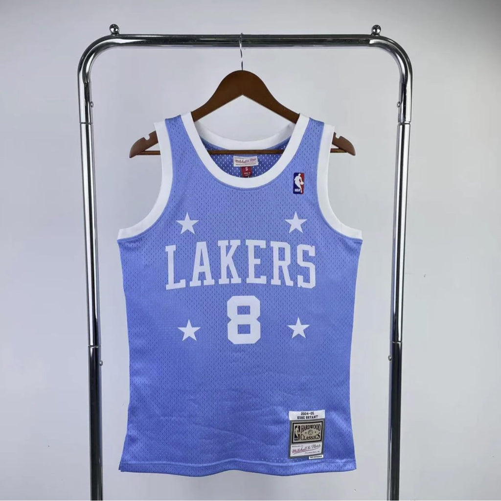 Loa Angeles Lakers 2004-05 Kobe Bryant Blue Mitchell & Ness Hardwood Classics Swingman Jersey