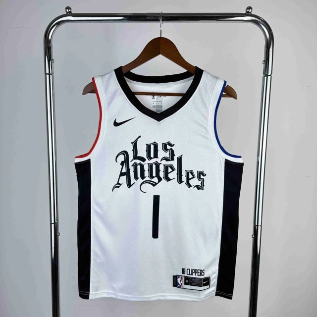 Los Angeles Clippers 2019-20 White Swingman City Edition Jersey