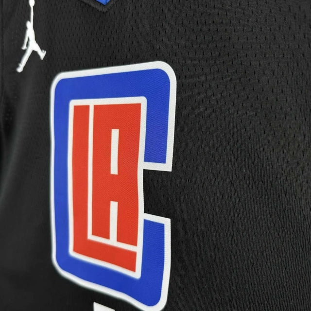 Los Angeles Clippers 2021-22 Jordan Brand Black Swingman Statement Edition Jersey