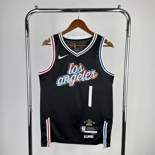 Los Angeles Clippers 2022-23 Black Swingman City Edition Jersey