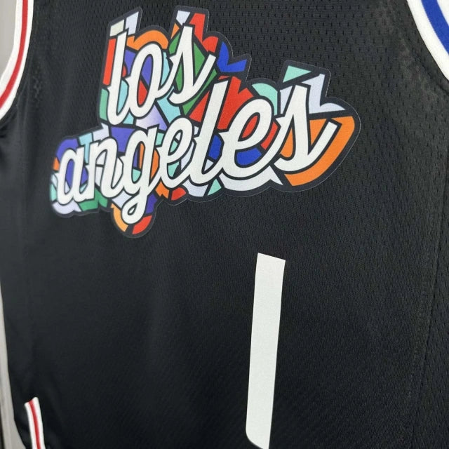 Los Angeles Clippers 2022-23 Black Swingman City Edition Jersey