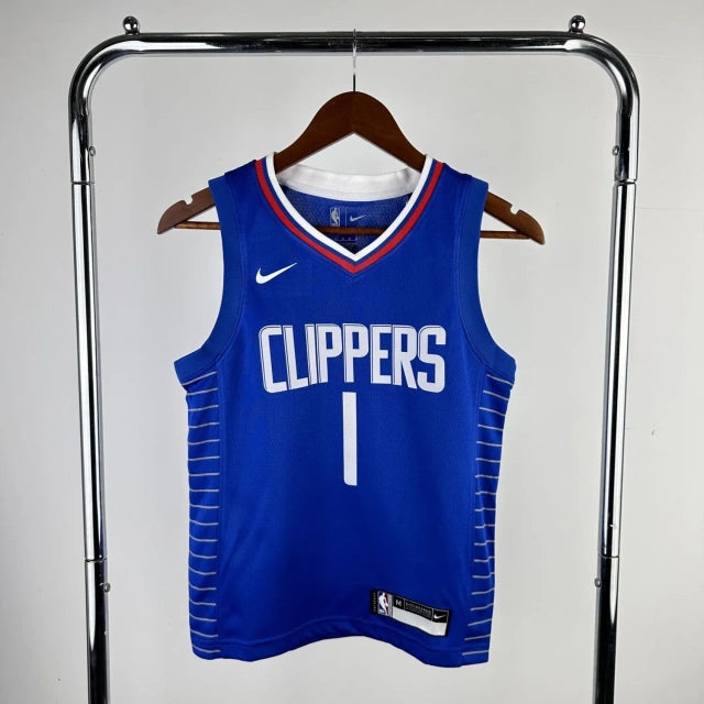 Los Angeles Clippers 2022-23 Blue Swingman City Edition Jersey