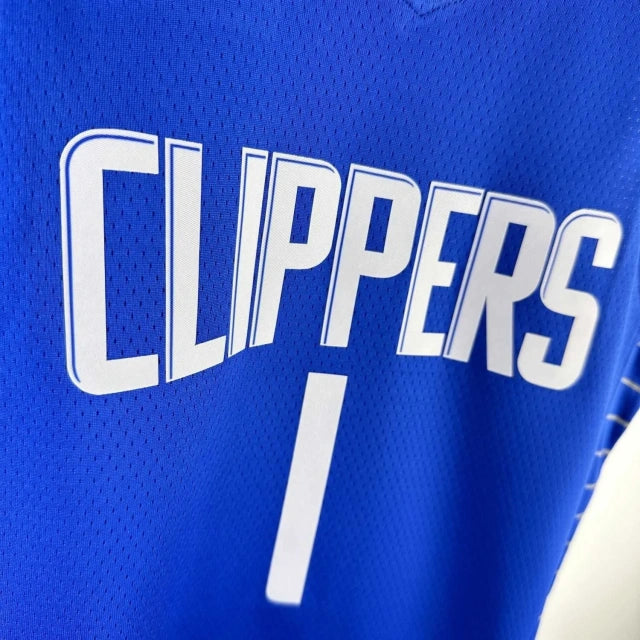 Los Angeles Clippers 2022-23 Blue Swingman City Edition Jersey
