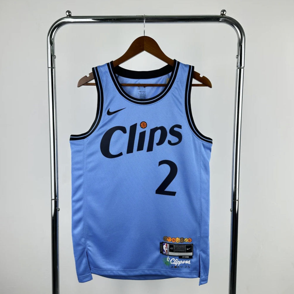 Los Angeles Clippers 2024-25 Blue Swingman City Edition Jersey
