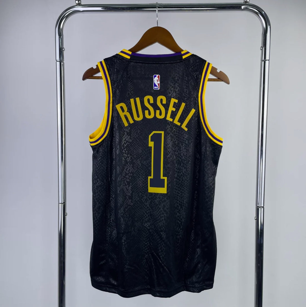 Los Angeles Lakers 2018-19 Black Swingman Black  Mamba Edition Jersey