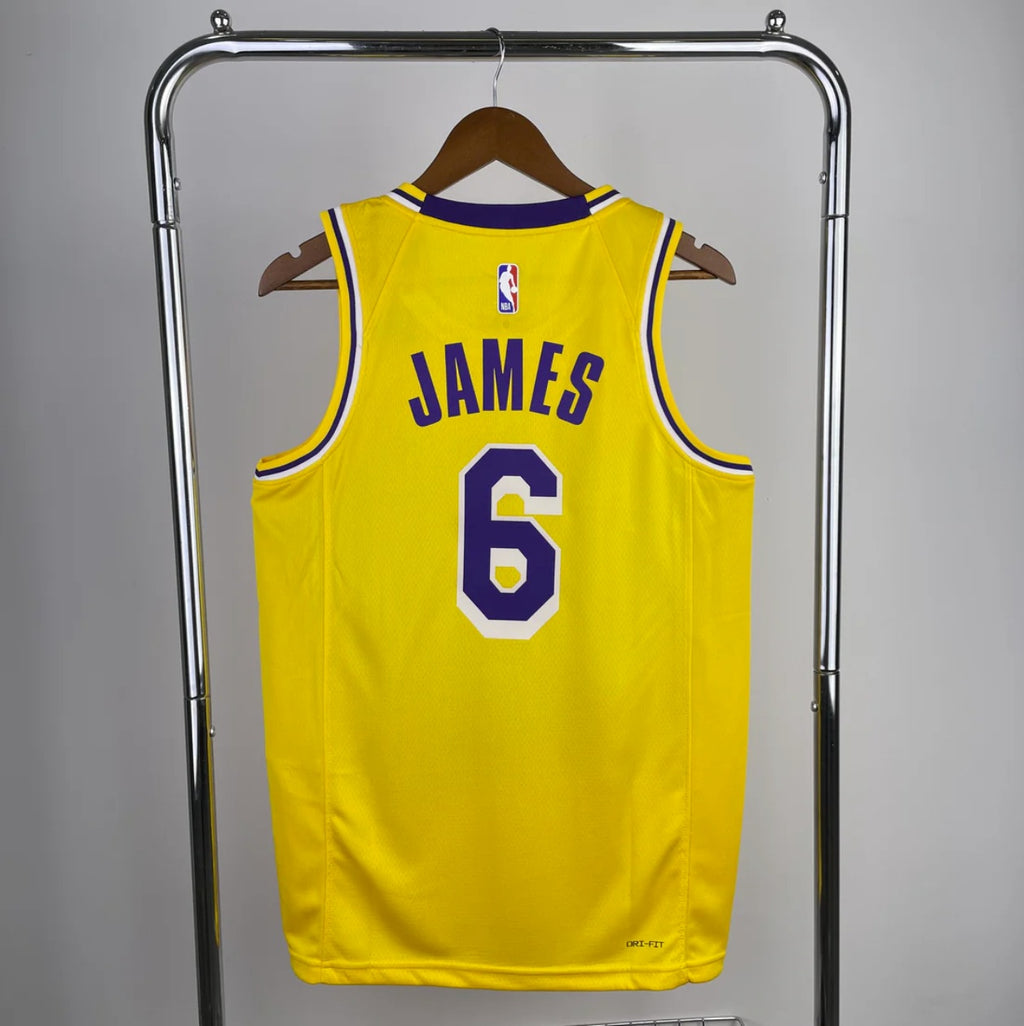 Los Angeles Lakers 2018-19 Gold Swingman Icon Edition Jersey