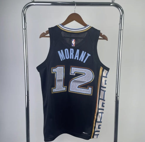 Memphis Grizzlies 2022-23 Black Swingman City Edition Jersey