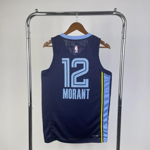 Memphis Grizzlies 2022-23 Blue Swingman Icon Edition Jersey