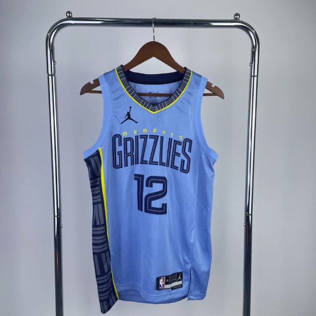 Memphis Grizzlies 2022-23 Blue Swingman Statement Edition Jersey