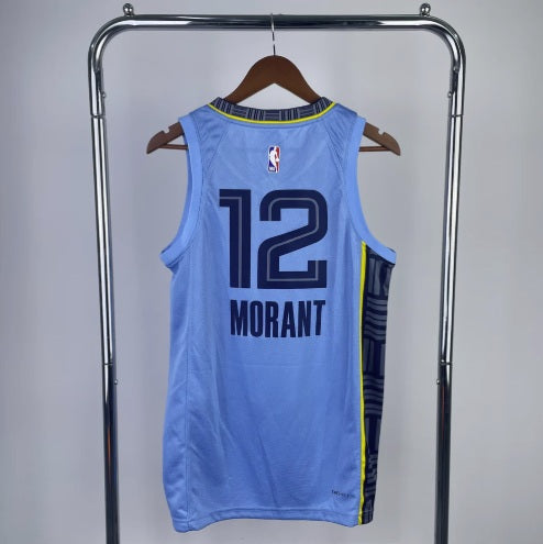 Memphis Grizzlies 2022-23 Blue Swingman Statement Edition Jersey