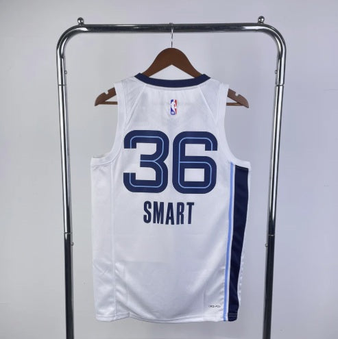 Memphis Grizzlies 2022-23 White Swingman Association Edition Jersey