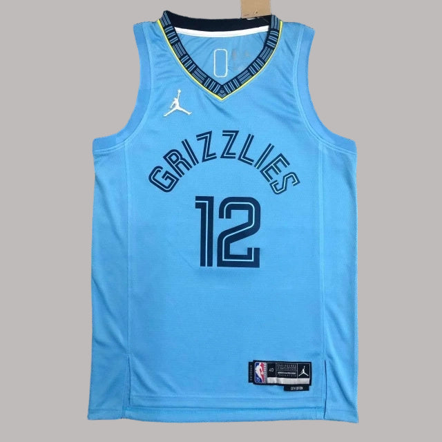 Memphis Grizzlies 2022 Blue 75th Anniversary Jersey