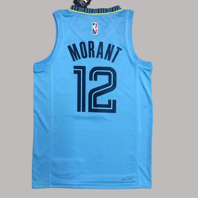 Memphis Grizzlies 2022 Blue 75th Anniversary Jersey