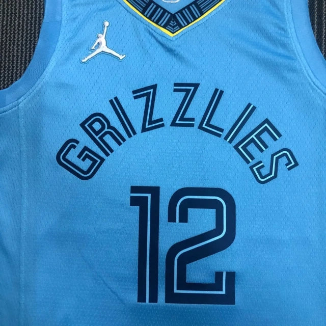 Memphis Grizzlies 2022 Blue 75th Anniversary Jersey
