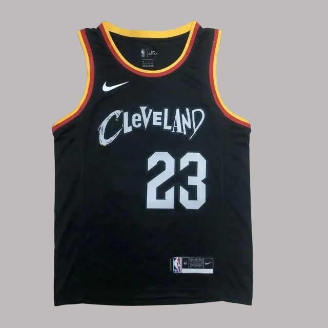 Cleveland Cavaliers LeBron Raymone James Black Team Jersey