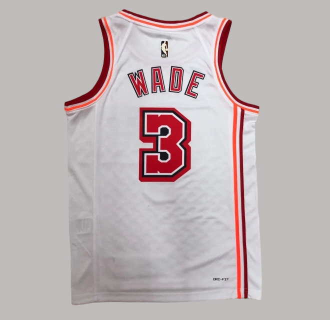 Miami Heat 1996-97 White Mitchell & Ness Swingman Jersey