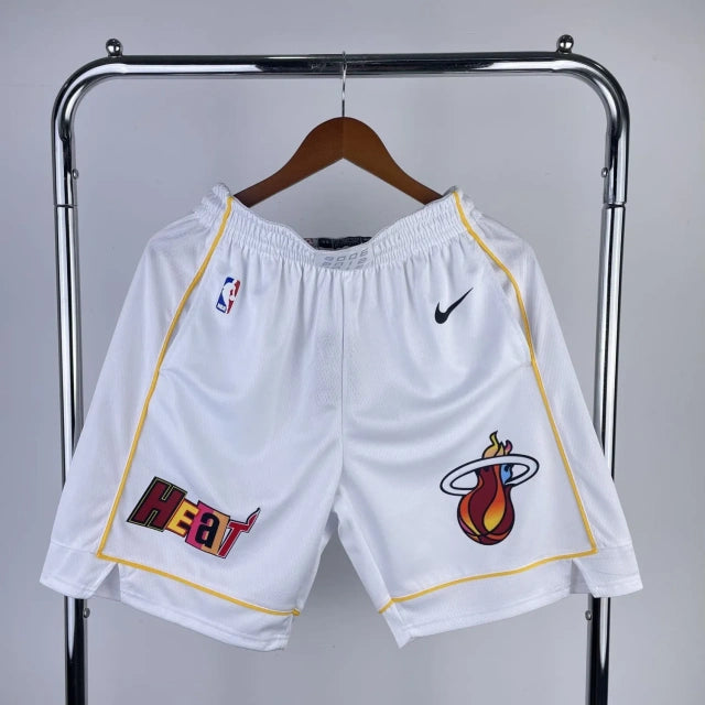 Pantalones cortos Swingman edición ciudad blanca Miami Heat 2022-23