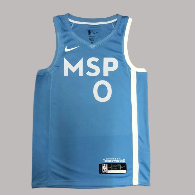 Minnesota Timberwolves 2019-20 Blue City Edition Jersey
