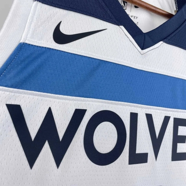 Minnesota Timberwolves 2023 White Home Team Jersey