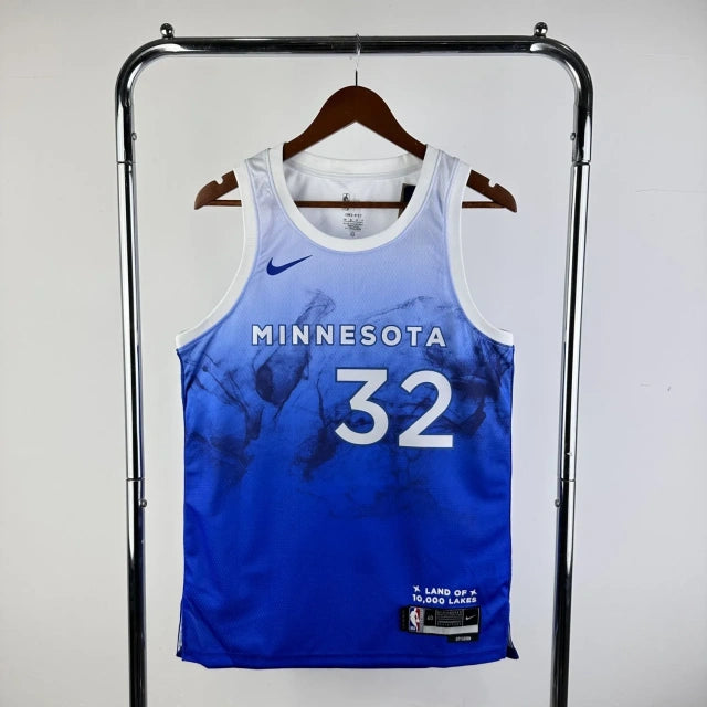 Minnesota Timberwolves 2024 Blue City Edition Jersey