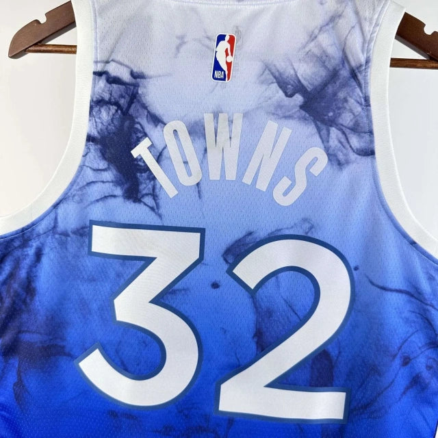 Minnesota Timberwolves 2024 Blue City Edition Jersey