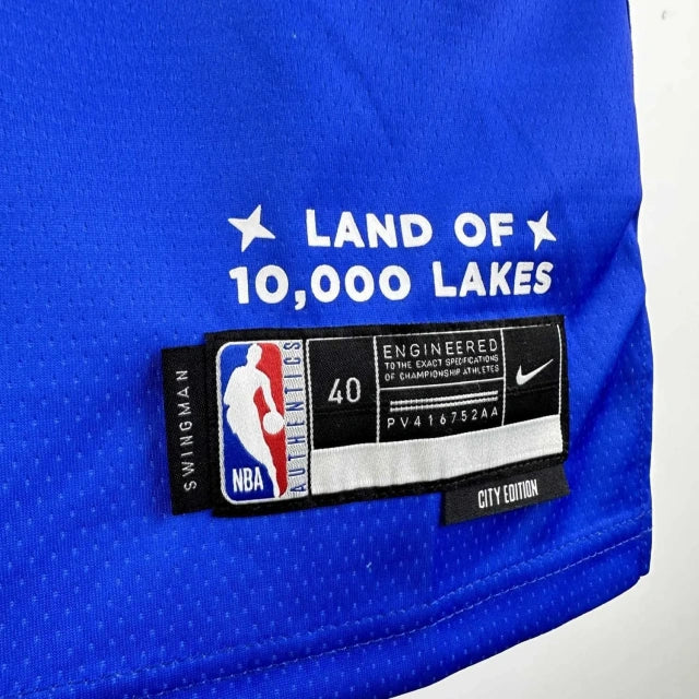 Minnesota Timberwolves 2024 Blue City Edition Jersey