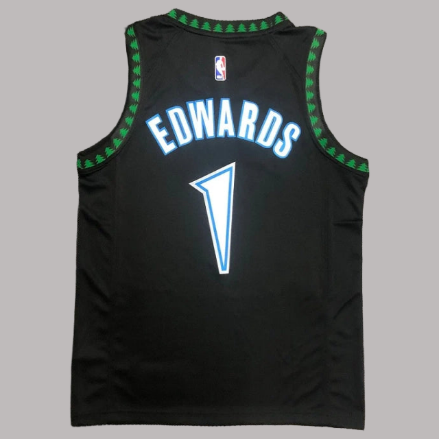 Minnesota Timberwolves 2025-26 Black Classic Edition Jersey