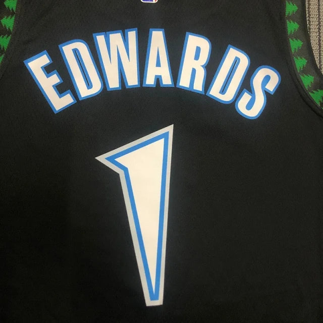 Minnesota Timberwolves 2025-26 Black Classic Edition Jersey