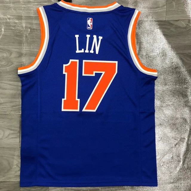 New York Knicks Jersey Blue 2020-21 Swingman Player - Icon Edition