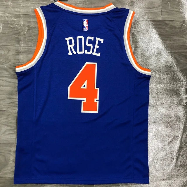 New York Knicks Jersey Blue 2020-21 Swingman Player - Icon Edition