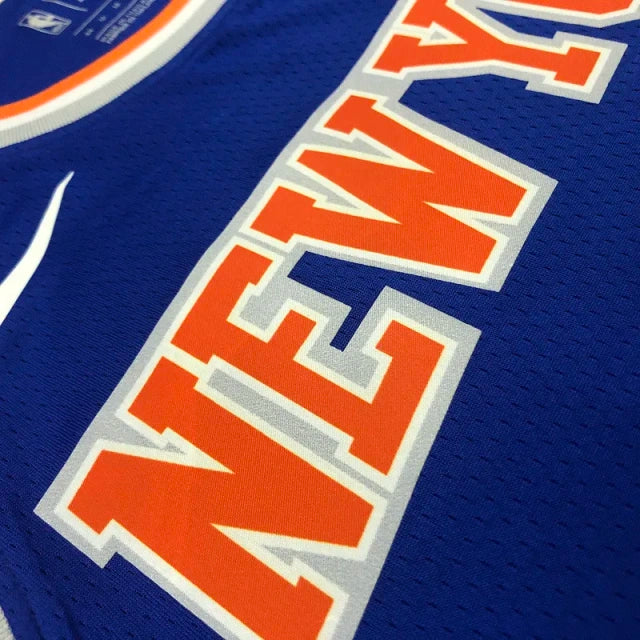New York Knicks Jersey Blue 2020-21 Swingman Player - Icon Edition