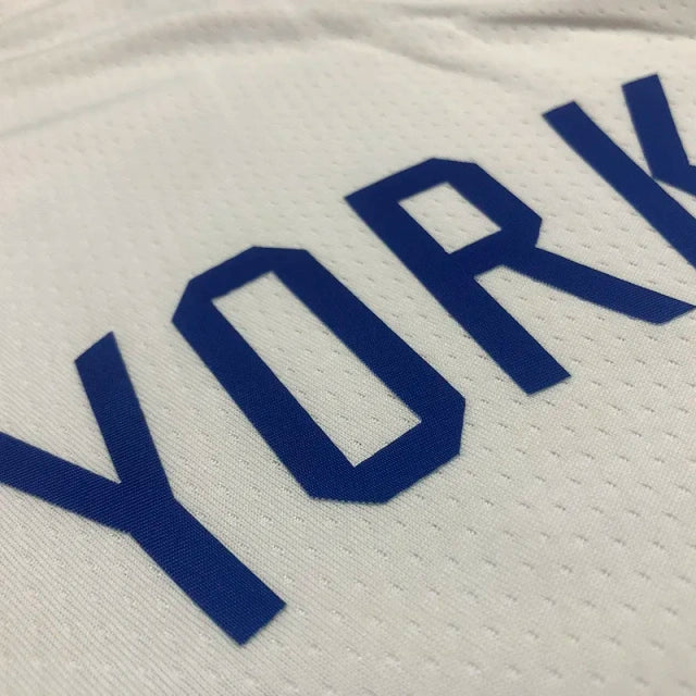 New York Knicks White 2021-22 75th Anniversary Jersey - Classic Edition